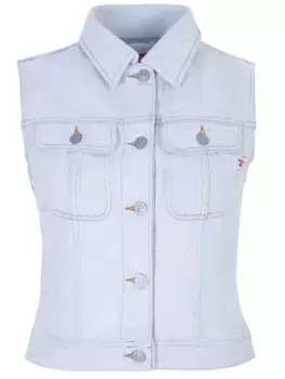 Жилет джинсовый
