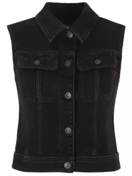Жилет джинсовый