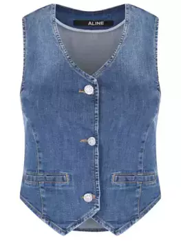 Жилет джинсовый ALINE
