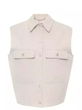 Жилет джинсовый