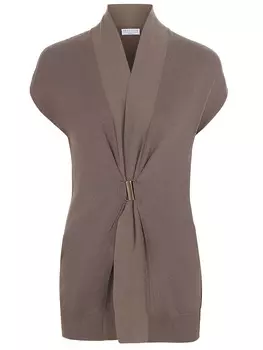 Жилет хлопковый BRUNELLO CUCINELLI