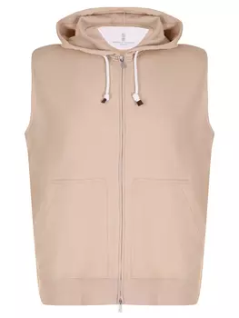 Жилет хлопковый BRUNELLO CUCINELLI