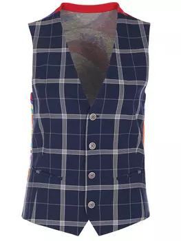 Жилет хлопковый с принтом ETRO
