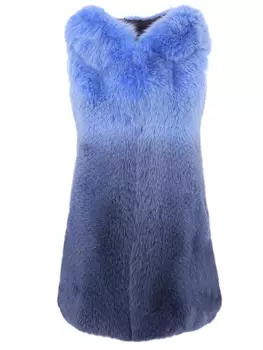 Жилет из меха лисы