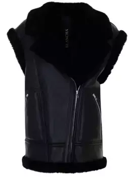 Жилет из овчины