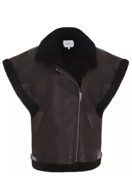 Жилет из овчины