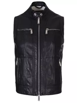 Жилет комбинированный