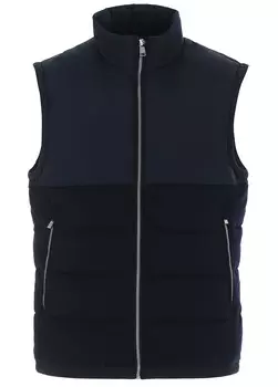 Жилет комбинированный