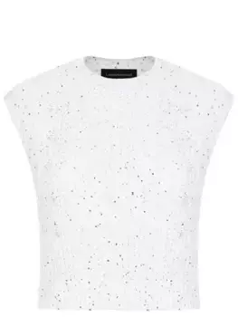 Жилет комбинированный