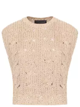 Жилет комбинированный