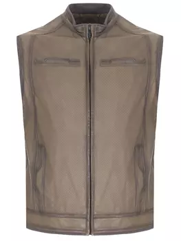 Жилет кожаный VERRI