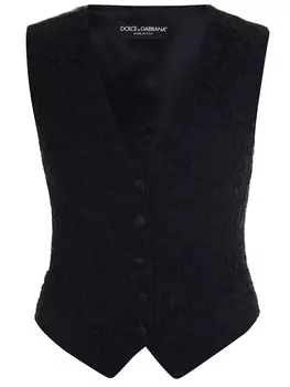 Жилет кружевной