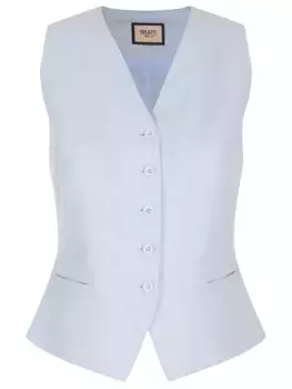 Жилет льняной