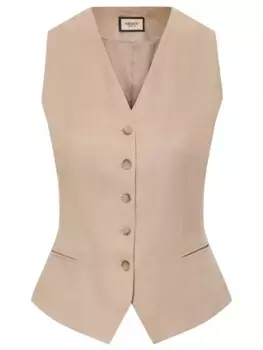 Жилет льняной