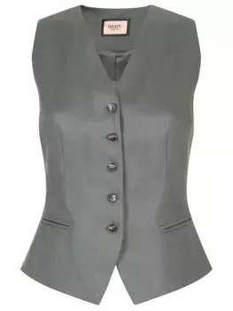 Жилет льняной