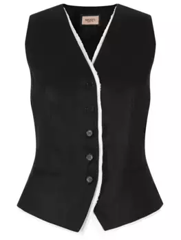 Жилет льняной