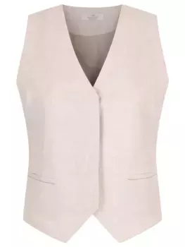 Жилет льняной