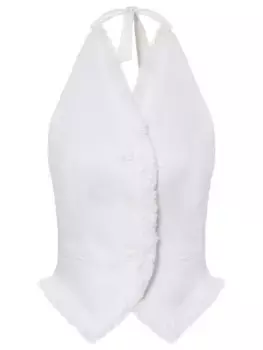 Жилет льняной