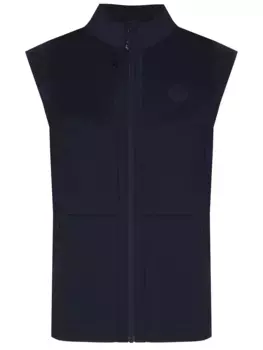 Жилет однотонный