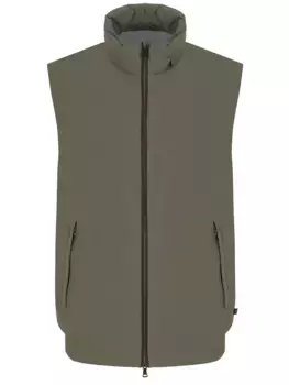 Жилет однотонный