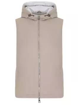 Жилет однотонный