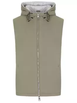 Жилет однотонный