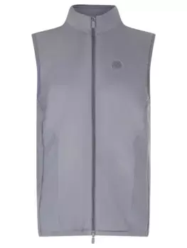 Жилет однотонный