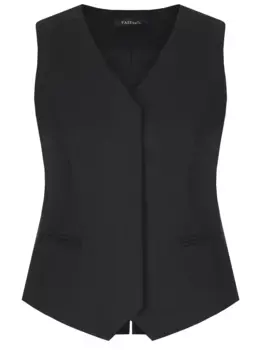 Жилет однотонный