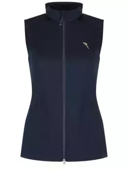 Жилет однотонный