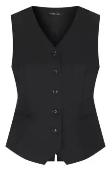 Жилет однотонный
