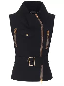 Жилет однотонный ALEXANDER MCQUEEN