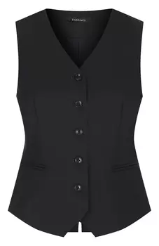 Жилет однотонный VASSA&CO