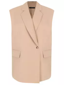 Жилет однотонный VASSA&CO