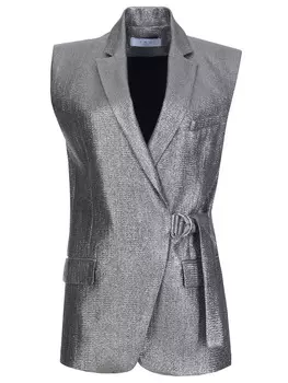 Жилет с люрексом IRO