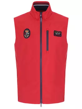 Жилет с нашивками PAUL & SHARK