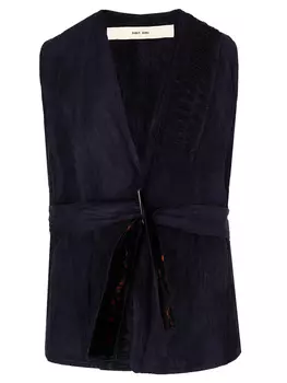 Жилет с поясом