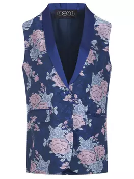 Жилет с принтом IEMI