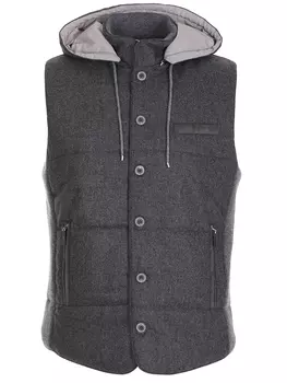 Жилет шерстяной