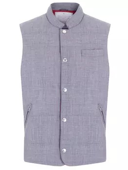 Жилет шерстяной BRUNELLO CUCINELLI