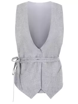 Жилет шерстяной