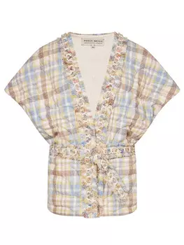 Жилет стеганый из шерсти и кашемира PERCE-NEIGE