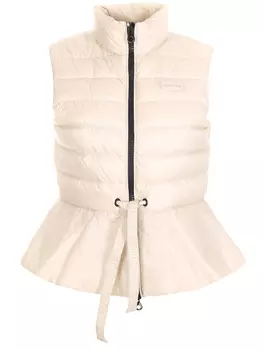 Жилет стеганый с баской DUVETICA