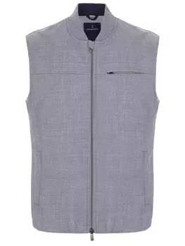 Жилет стеганый шерстяной