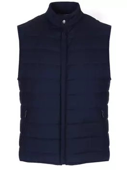 Жилет стеганый шерстяной