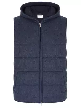 Жилет стеганый шерстяной