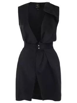 Жилет удлиненный с поясом RHEA COSTA