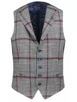 Жилет в клетку