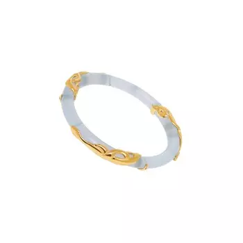 Браслет Cobra Jonc Bracelet Acetate Gold - Blue