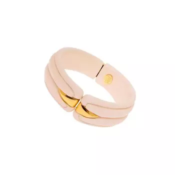 Браслет Ecume Bracelet Acetate Gold - White