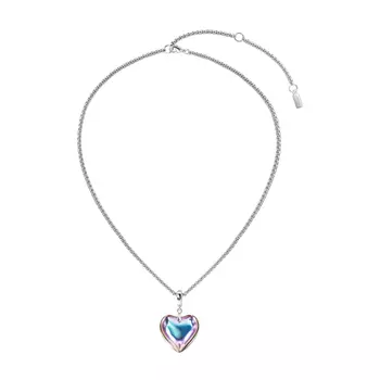 Цепь Lonely Heart Golographic Necklace -Silver